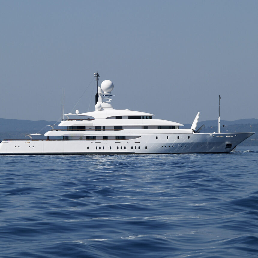 Luxury yacht